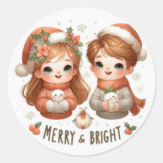 Merry and Bright Stickers