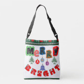 Merry and Bright Tasche (Rückseite)