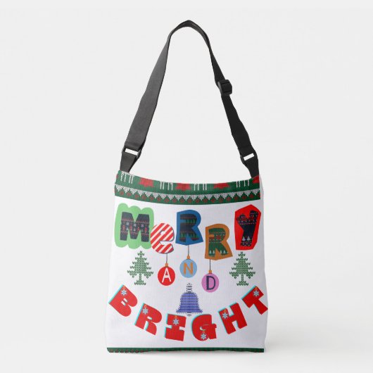 Merry and Bright Tasche (Vorderseite)