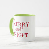 Merry and Bright Tasse (Vorderseite Links)