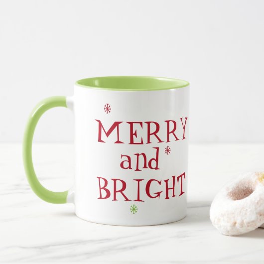 Merry and Bright Tasse (Mit Donut)