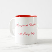 Merry and Bright Tasse (Vorderseite Links)