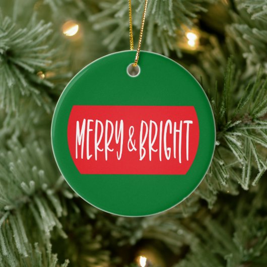 Merry and Bright - Weihnachtsschmuck (Baum)