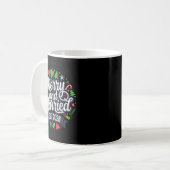 Merry And Married 2026 - Matching Couple Christmas Kaffeetasse (Vorderseite Links)