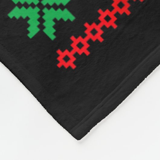 Merry And Married Couples Matching Ugly Christmas Fleecedecke (Ecke)