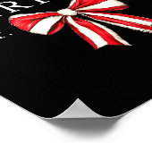 Merry And Married Est 2025 Coquette Couple Matchin Poster (Ecke)