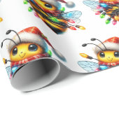 Merry Animal Holiday Shop Geschenkpapier (Rolleneckpunkt)