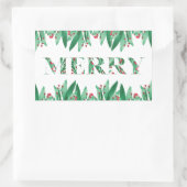 MERRY Aufkleber (Tasche)