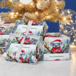 Merry Aussie Christmas Koala Geschenkpapier<br><div class="desc">Eine sehr frohe Aussie Weihnachten mit dieser niedlichen koala Diese furry koala ist ein gebürtiger Australier sie sind leicht erkennbar durch ihren stinkenden,  taillen Körper und großen Kopf mit runden,  flauschigen Ohren und große,  löffelförmige Nase.</div>