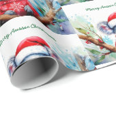 Merry Aussie Christmas Koala Geschenkpapier (Rolleneckpunkt)