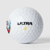 Merry Aussie Christmas Koala Golfball (Logo)