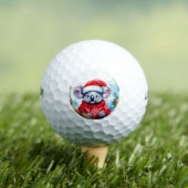 Merry Aussie Christmas Koala Golfball (Insitu T-Shirt)