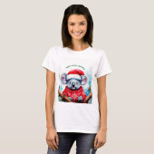 Merry Aussie Christmas Koala T-Shirt (Vorne ganz)