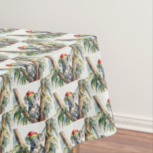 Merry Aussie Christmas Koala Tischdecke
