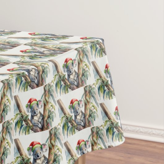 Merry Aussie Christmas Koala Tischdecke (Beispiel)