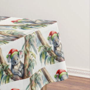 Merry Aussie Christmas Koala Tischdecke