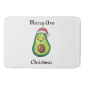 Merry Avo Christmas Badematte (Vorderseite)