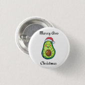 Merry Avo Christmas Button (Vorne & Hinten)