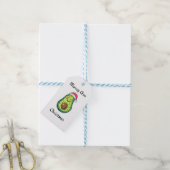 Merry Avo Christmas Geschenkanhänger (Mit Garn)