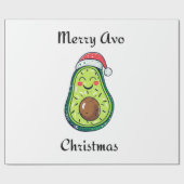 Merry Avo Christmas Geschenkpapier (Flach)