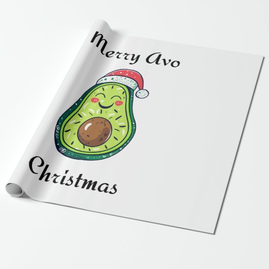 Merry Avo Christmas Geschenkpapier (Ungerollt)