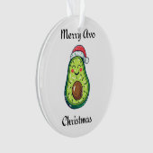 Merry Avo Christmas Ornament (Vorderseite)