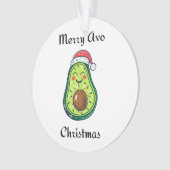 Merry Avo Christmas Ornament (Vorderseite)