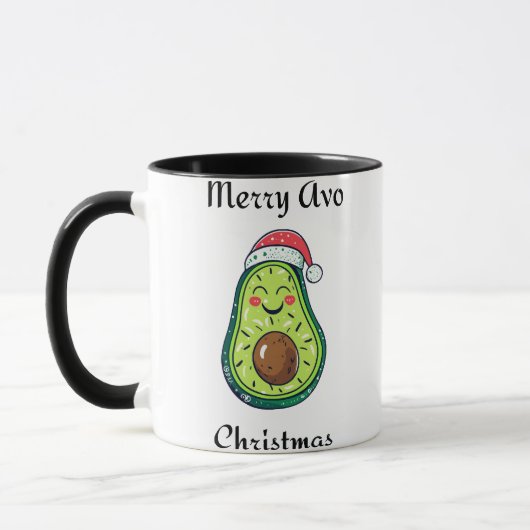 Merry Avo Christmas Tasse (Links)