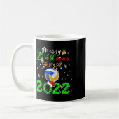 Merry Ballmas 2022 Weihnachten Weihnachtsfest Rein Kaffeetasse (Links)