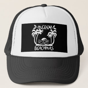 Merry Beachmas Christmas In July Truckerkappe