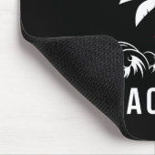 Merry Beachmas Palm Tree Beach Weihnachten Mousepad (Ecke)