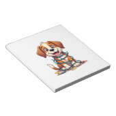 Merry Beagle Leuchten Notizblock (angewinkelt)