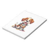 Merry Beagle Leuchten Notizblock (Rotiert)