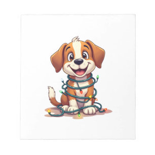 Merry Beagle Leuchten Notizblock