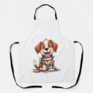 Merry Beagle Leuchten Schürze