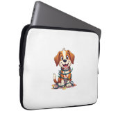 Merry Beagle Lichter Laptopschutzhülle (Vorne Rechts)