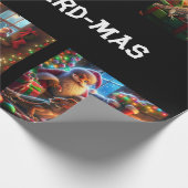 Merry Beard mas Wrapping Paper Geschenkpapier (Ecke)