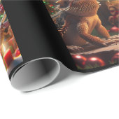 Merry Beard mas Wrapping Paper Geschenkpapier (Rolleneckpunkt)