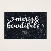 Merry & Beautiful Holiday Geschenkgutschein (Vorderseite)