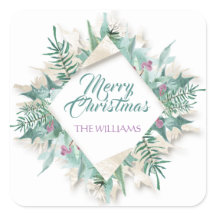 Merry Belly Christmas Happy Holidays Diamond White