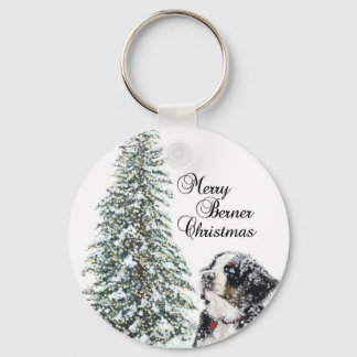 Merry Berner Christmas Schlüsselanhänger
