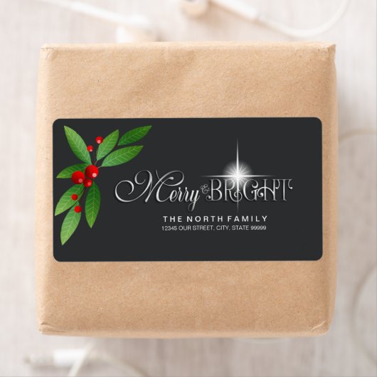 Merry Berry Bright Christmas Greenery D591 (Insitu)