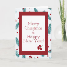 Merry Berry Christmas Card