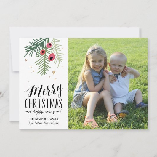 Merry Berry Collection Feiertagskarte (Vorderseite)