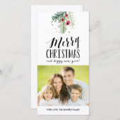 Merry Berry Collection Feiertagskarte (Vorne/Hinten)