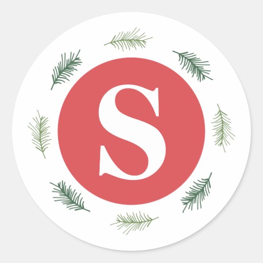 Merry Berry Collection Runder Aufkleber (Vorderseite)