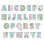 Merry Berry [Großbuchstabenalphabet] Aufkleber (Vorderseite)