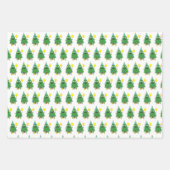 Merry Birthday Wrapping Paper Geschenkpapier Set (Vorderseite)