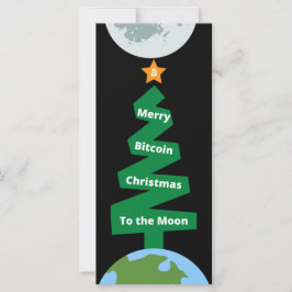 Merry Bitcoin Weihnachten Crypto zum Mond