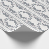 Merry & Blue, Zuckerpflaume Geschenkpapier (Ecke)